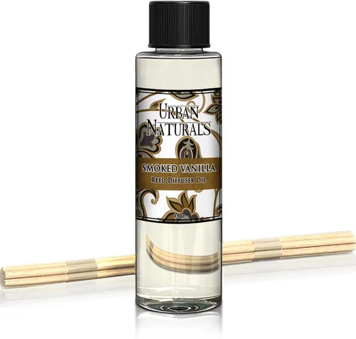Vista 61 de Urban Naturals Recambio de aceite difusor de varillas ámbar y lavanda, lavanda relajante, ámbar cálido, aroma calmante para habitación, 4 onzas +