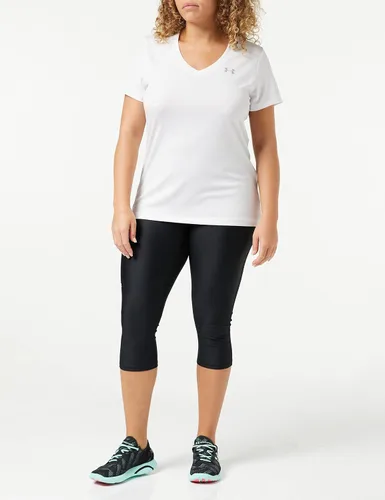 Vista 3 de Under Armour HeatGear Armour - Capris de cintura alta con bolsillos