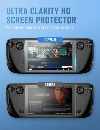 Vista 6 de TOPVELO - Funda protectora para cubierta de vapor con 2 protectores de pantalla funda protectora de poliuretano termoplástico con diseño