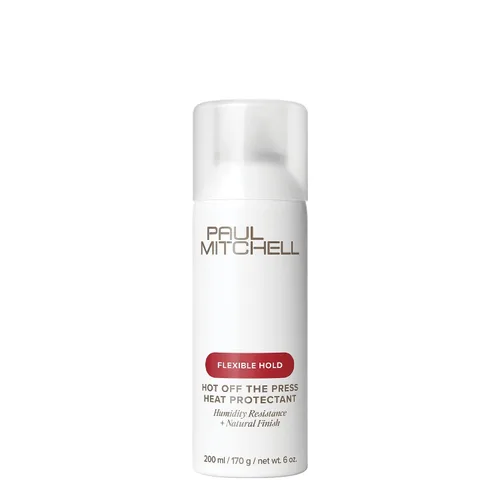 Vista 14 de Paul Mitchell Hot Off The Press Heat Protectant, Humidity Resistance, Flexible Hold + Natural Finish, For All Hair Types
