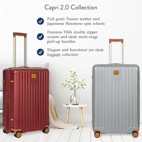 Vista 4 de Brics Capri 20 30 Spinner expandible plateado Capri 20 30 Spinner expandible