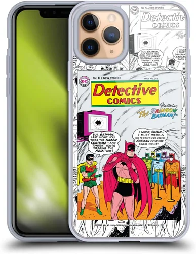 Vista 349 de Head Case Designs Funda de gel suave con licencia oficial de Batman DC Comics Hush Catwoman icónica de cómic, compatible con Apple iPhone 11 Pro Max