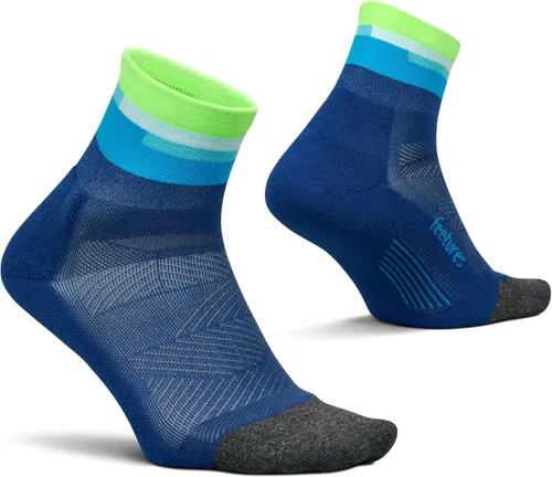 Vista 8 de Feetures Elite Ultra Light Cushion Quarter - Calcetín deportivo con compresión específica