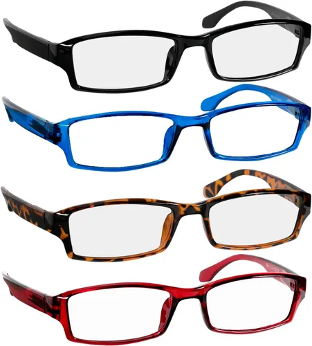 Vista 11 de TruVision Readers Gafas de lectura, bisagras de resorte cómodas para hombres y mujeres, 9501HP