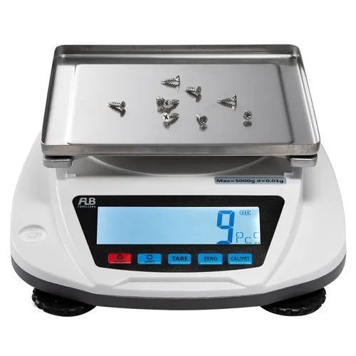 Vista 2 de Báscula analítica electrónica digital de laboratorio, escala de oro de joyería científica de precisión de 0.00 oz, balanza de carga superior, pesaje
