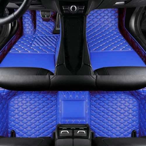 Vista 18 de Tapete para Auto Adecuado para el 99% de Sedanes, Coches Deportivos, Tapetes de Coche Personalizados de Lujo para SUV, Mujeres, Tapetes Automotrices