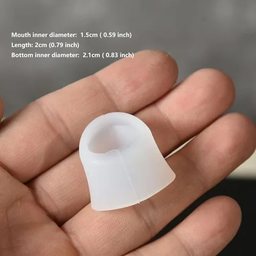 Vista 2 de Coffeepot - Protectores de boquilla de tetera, tetera de silicona, funda de boquilla para tetera, a prueba de goteo y fugas, protector de boquilla