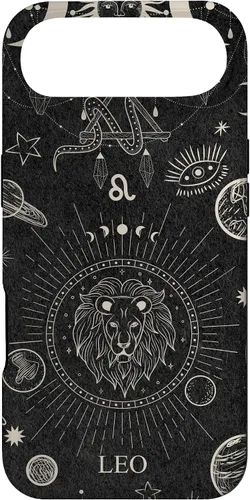 Vista 27 de Galaxy Zodiac Sign Astrological Celestial Aesthetic Leo Case for iPhone 17