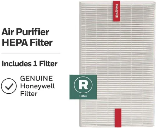 Vista 3 de Honeywell Filtro purificador de aire HEPA R, paquete de 1 para HPA 100/200/300, series 3000 y 5000 – Filtro de aire de repuesto para alérgenos