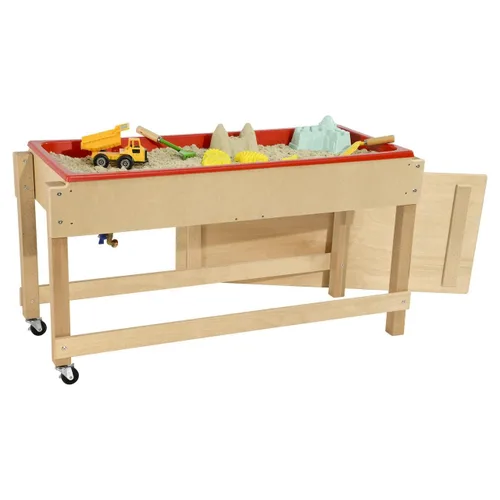 Vista 6 de Wood Designs WD11810 mesa para agua o arena con recipiente superior