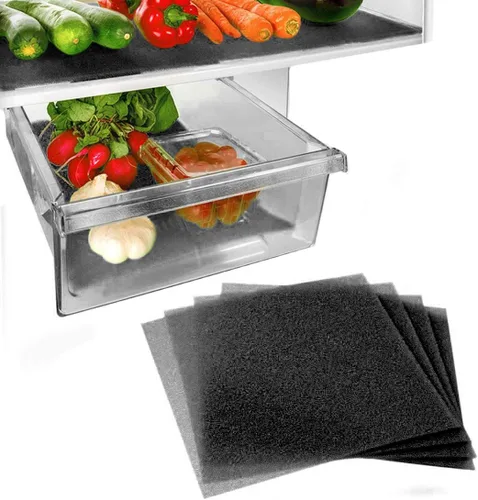 Vista 6 de Dualplex® Revestimiento extensor de vida de frutas y verduras para cajones de refrigerador, 12 x 15 pulgadas (paquete de 4) – Extiende la vida útil