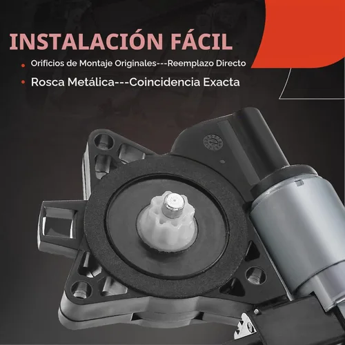 Vista 5 de A-Premium Motor eléctrico de elevación de ventana compatible con Mazda 3 2004-2009, 5 2012-2014, 6 2003-2008, CX-7 2007-2012, CX-9 2007-2015, RX-8