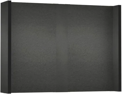 Vista 52 de EverPanel - Kit de pared modular de 7 x 7 pies, color azul oscuro SoundSorb con ribete negro, divisor de habitación, paneles de pared entrelazados