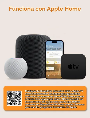 Vista 8 de Refoss Las bombillas inteligentes funcionan con Apple HomeKit, bombillas inteligentes que cambian de color compatibles con Siri, Alexa y Google