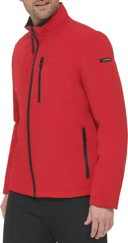 Vista 2 de Calvin Klein Coat, Mens Jackets, Soft Shell with Sherpa Lining
