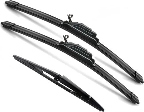 Vista 16 de JustCar - 3 limpiaparabrisas para Jeep Wangler 2007-2017 y Jeep Wrangler JK 2008-2018, repuesto de equipo original - 15, 15 y 12E pulgadas - juego