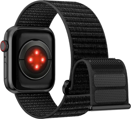 Vista 8 de OXWALLEN Sport Loop - Correa de nailon compatible con Apple Watch Series 11/10/9/8/7/6/5/4 SE 3/2/1 42mm 41mm 40mm 38mm, correa de tela trenzada