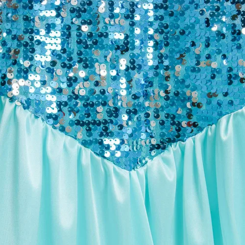 Vista 6 de Colorfog Elegante vestido de princesa para mujer disfraz de fiesta de Navidad vestido de hada
