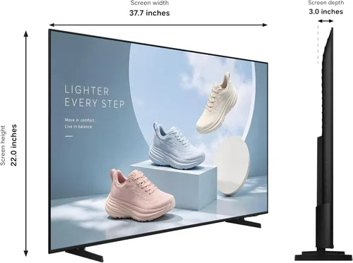 Vista 3 de Samsung 43" BEHX-H Business Pro TV 4K, Playlock, para contenido comercial
