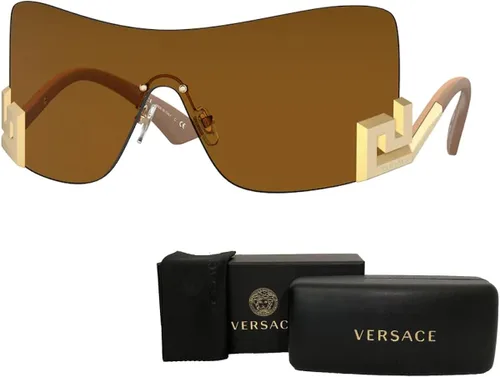 Vista 3 de Versace VE2240 Irregular Sunglasses for Women + BUNDLE With Designer iWear Complimentary Eyewear Kit