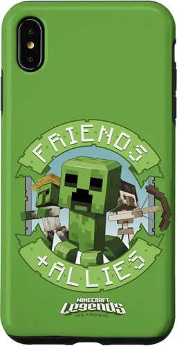 Vista 11 de Minecraft Legends Friends & Allies Mobs - Carcasa para iPhone 17