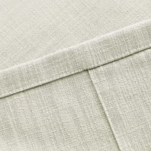 Vista 141 de Frelement Cortinas plisadas de lino de algodón de 100 pulgadas de ancho y 102 pulgadas de largo, cortinas con reducción de ruido para sala