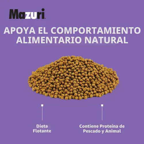 Vista 5 de Mazuri Comida Nutricionalmente Completa para Tortugas Acuáticas Fórmula de Agua Dulce - Bolsa de 12 Onzas (12 oz)