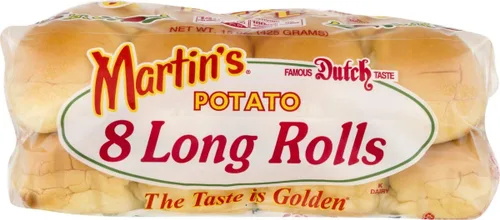 Vista 2 de Martin's Famous Pastry - Rollos largos de patata - Bolsa de 15 onzas (2 bolsas)