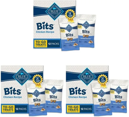 Vista 26 de Blue Buffalo Bits - Golosinas de entrenamiento de pollo, 1 oz, 12