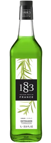 Vista 88 de 1883 Jarabe de Amaretto para bebidas, fabricado en Francia, botella de plástico de 1 litro