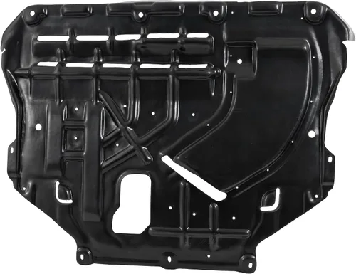 Vista 7 de Evan Fischer Protector contra salpicaduras de motor delantero compatible con Ford Escape 2013-2019, compatible con LINCOLN MKC 2015-2019, bajo