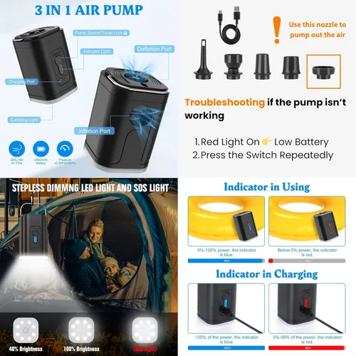 Vista 8 de Bolsas de viaje al vacío Megaback para equipaje con bomba, bolsas de sellado al vacío reutilizables para ropa, impermeables IP68, diseño de apertura
