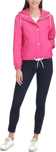 Vista 6 de Levi's Chaqueta cortavientos impermeable retro con capucha para mujer (tallas estándar y extra)