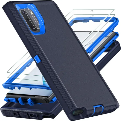 Vista 11 de YKHJKLEC Solo funda para Samsung Galaxy Note 10, no compatible con Galaxy Note 10 Plus, con 2 piezas