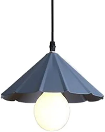 Vista 6 de Lámpara colgante de techo, lámpara creativa para restaurante, lámpara colgante de un solo faro, lámpara colgante industrial de techo, lámpara