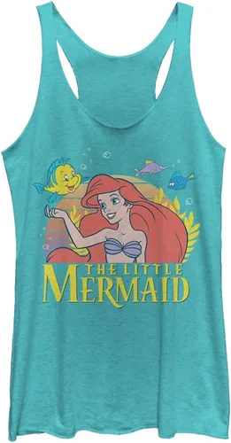 Vista 4 de La Sirenita Ariel Classic para mujer Graphic Racerback tanque
