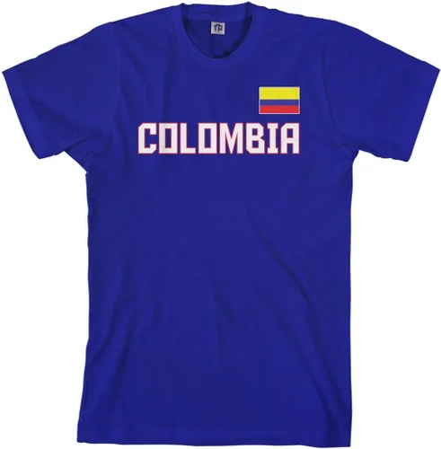Vista 4 de Threadrock Colombia National Pride - Camiseta para hombre
