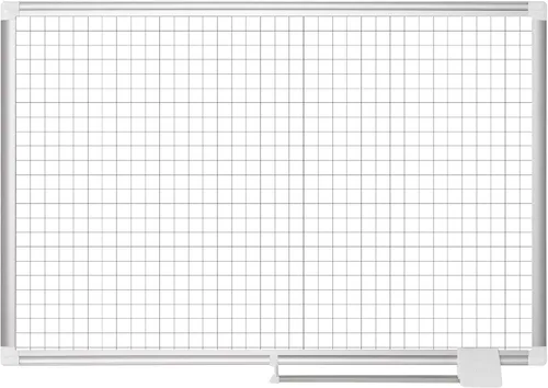 Vista 19 de MasterVision MA2792830A. Kit de pizarra de planificación magnética con accesorios de borrado en seco de 48 x 72 pulgadas., Plateado