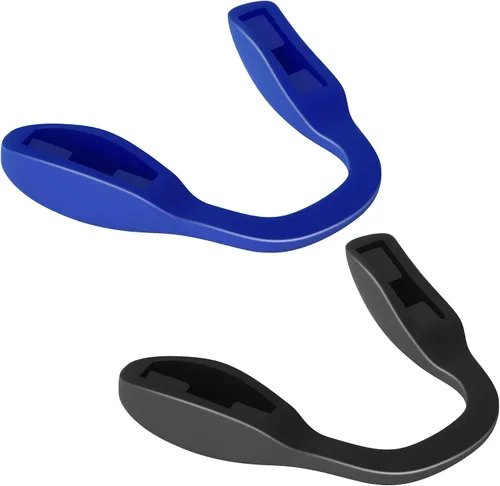 Vista 22 de BLAZERBUCK Pieza de almohadillas de nariz de repuesto para Oakley Crossrange OO9361/Split Shot OO9416/Split Time OO4129/Targetline OO9397 Negro +