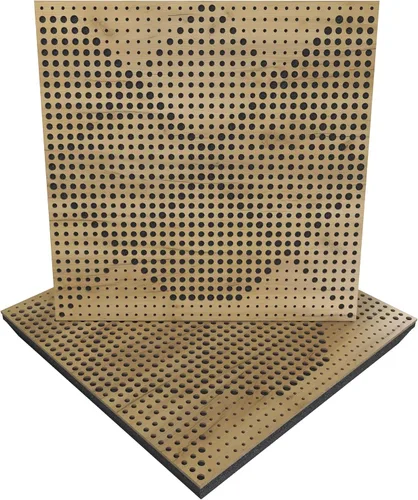 Vista 13 de Panel acústico difuso de absorción de sonido «Wilds» 19.7 x 19.7 x 2.1 pulgadas Espuma de alta densidad Absorción - Difusión - Reflexión