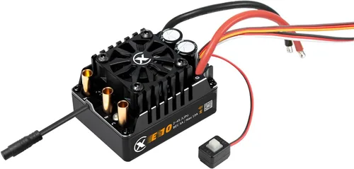 Vista 8 de XC E10 Sensored ESC sin escobillas para 1/10 RC Car,2-4S 140A Programación de aplicaciones Bluetooth, 6.0V/7.4V/8.4V BEC, Turbo Timing, protección