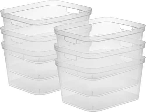 Vista 9 de Sterilite BIN Almacenamiento Transparente Alto 13268606