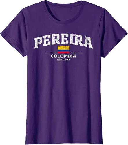 Vista 13 de Camiseta Pereira Colombia, Negro