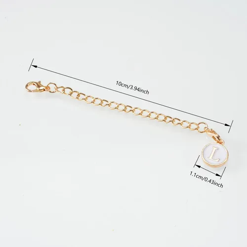 Vista 7 de Accesorios de dije de letra para taza Stanley, dije de mango de letra de identificación de acero inoxidable, dije de letra de mango de taza de agua