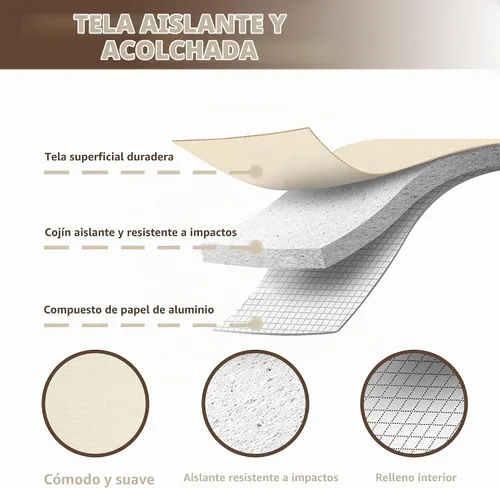 Vista 5 de Tirrinia - Bolsa enfriadora de botellas de vino individual Beige