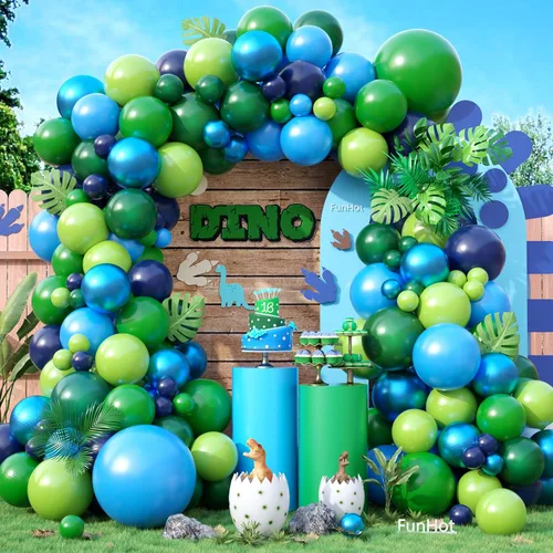 Vista 11 de Kit de arco de globos de graduación azul y dorado 2026, decoraciones de graduación 2026, globos dorados del número 2026 con explosión de estrella