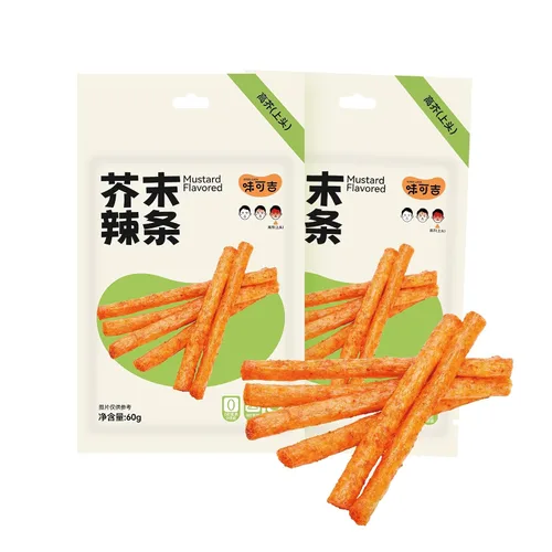 Vista 8 de Tiras Picantes - Latiao de Gluten Picante, Aperitivo Especial Chino Informal, Hecho de Trigo/Chile/Especias, Bajo en Azúcar y Calorías, Mejor