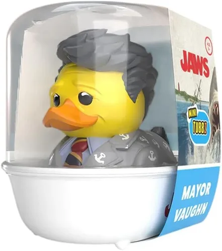Vista 9 de TUBBZ Figura coleccionable de pato de goma de vinilo de Bruce The Shark de edición en caja, producto oficial de Jaws, TV, películas y videojuegos