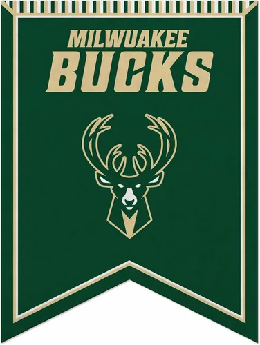 Vista 13 de Rico Industries Banderín de fieltro de balón de baloncesto NBA de 18 x 24 pulgadas