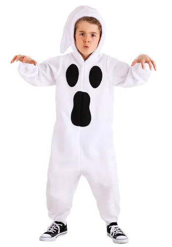 Vista 4 de Disfraz Fantasma Espeluznante para Niños Multicolor